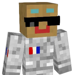 MrAqui Minecraft avatar bust