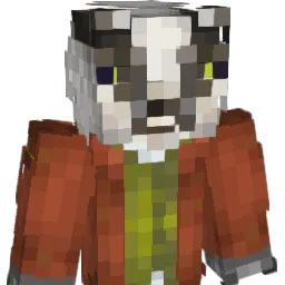 MrBadgerino Minecraft avatar bust