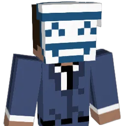 MrBlue21 Minecraft avatar bust