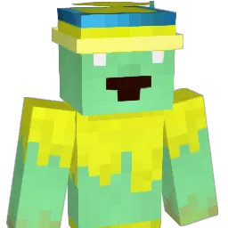 MrBlueButton Minecraft avatar bust