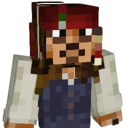 MrBlueHead Minecraft avatar bust