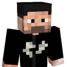 MrBlueMan Minecraft avatar bust
