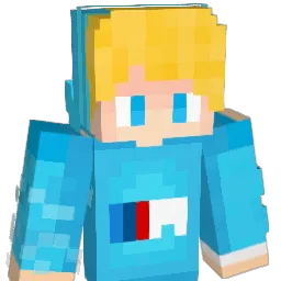 MrBlueyMC Minecraft avatar bust