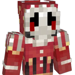 MrClown Minecraft avatar bust