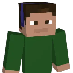 MrCocopelli Minecraft avatar bust