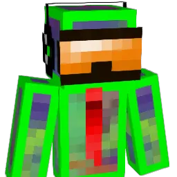 MrCracka Minecraft avatar bust