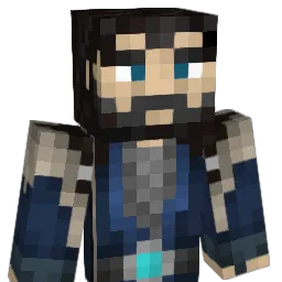 MrDkiing Minecraft avatar bust