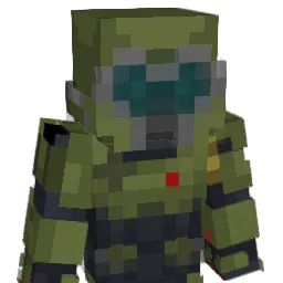 MrDrummerWolf Minecraft avatar bust