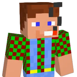 MrFiredUp Minecraft avatar bust