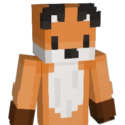 MrFoxNL Minecraft avatar bust