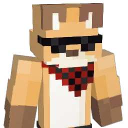 MrFoxik Minecraft avatar bust