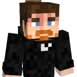 MrFoxy Minecraft avatar bust
