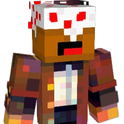 MrFridayCraft Minecraft avatar bust