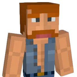 MrHallway Minecraft avatar bust