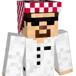 MrHamad Minecraft avatar bust