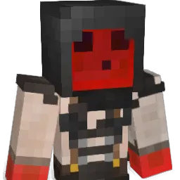 MrKrimson Minecraft avatar bust