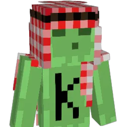 MrKslime Minecraft avatar bust