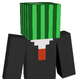 MrMelonWater Minecraft avatar bust