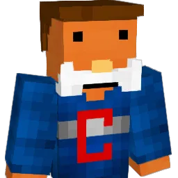 MrOlfa Minecraft avatar bust