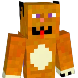 MrPaws Minecraft avatar bust