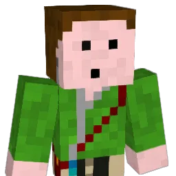 MrPikPik Minecraft avatar bust