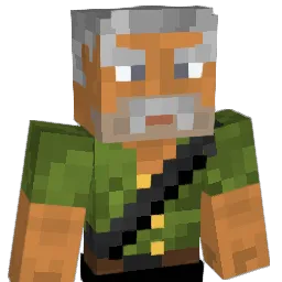 MrPoosh Minecraft avatar bust