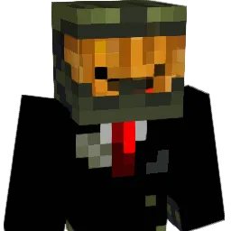 MrPumking Minecraft avatar bust
