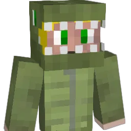 MrTubbz Minecraft avatar bust