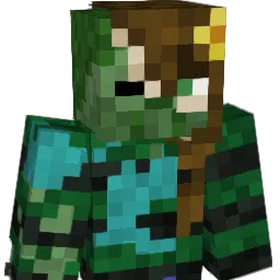 MrsBaggins Minecraft avatar bust