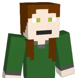 MrsCookieHD Minecraft avatar bust