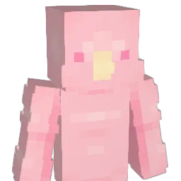 MrsDopodile Minecraft avatar bust