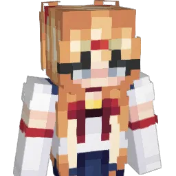 MrsGrog Minecraft avatar bust