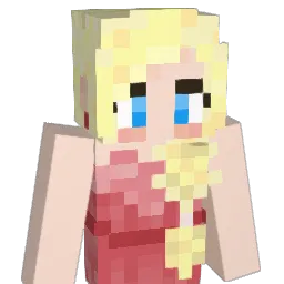 MrsJonestown Minecraft avatar bust