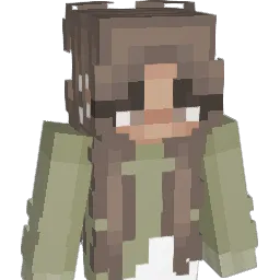 MrsPorkers Minecraft avatar bust
