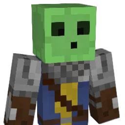 Mrslimegb Minecraft avatar bust