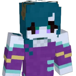 MsAquaGoat Minecraft avatar bust
