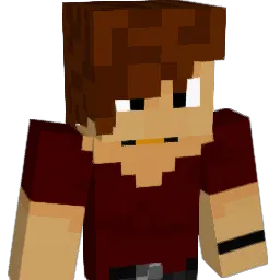 MsChaos Minecraft avatar bust