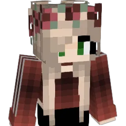 MsHalee Minecraft avatar bust