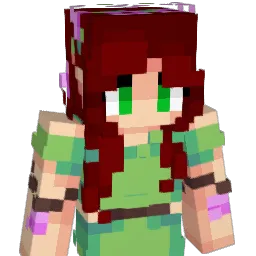 MsRhys Minecraft avatar bust