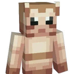 Muddyferret Minecraft avatar bust