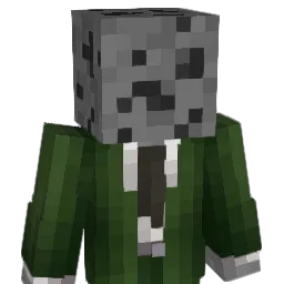Muhkel Minecraft avatar bust