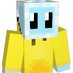 MulberryBanana Minecraft avatar bust