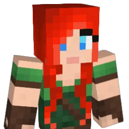 Mumubelle Minecraft avatar bust
