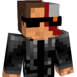 Munchalat Minecraft avatar bust