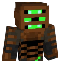Mushii Minecraft avatar bust
