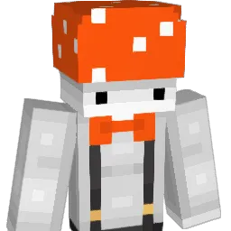 MushroomRaidz Minecraft avatar bust