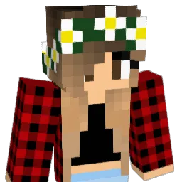 Musicalgirl Minecraft avatar bust