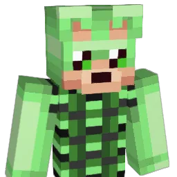 Mustering Minecraft avatar bust