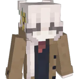Mwing Minecraft avatar bust