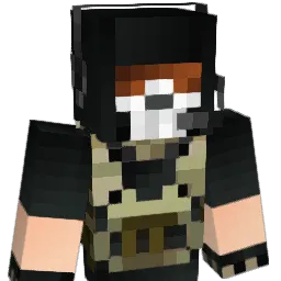 Mwqmn Minecraft avatar bust